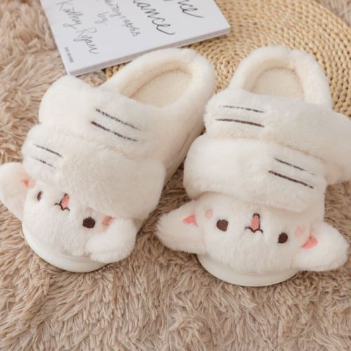 2023 BEBEAR Winter Cotton Slippers Fashionable and Tasteful Simple but Not Simple Offline Popular