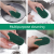 Super-thick dishwashing cloth to remove oil stains