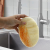 Single-layer natural loofah dish brush in primary color Household kitchen cleaning sponge wipe loofah, brush POTS and dishes The magic dish washer