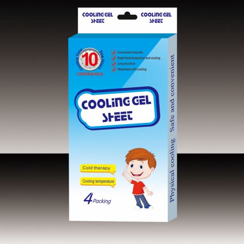 厂家直销成人儿童防暑降温贴 清凉冰凉贴冷敷应急跨境外贸专供