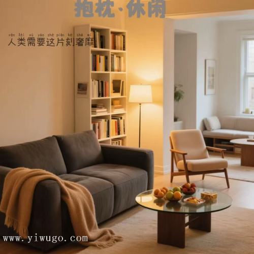 轻奢抱枕靠枕套 高端亚麻材质 自然风格 多种款式可选