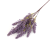 Artificial Plant 5 Fork Flocking Lavender Artificial Flower Wedding Photo Pastoral Style Wheat Fake Flower Home Living Room Decorations