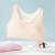 Fixed Cup Adolescent Girl Sports Vest Female Student Puberty Bra