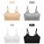 No Steel Ring with Bra Pad Integrated Wrapped Chest Summer Thin Women's Anti-Exposure Sports Base Strap Tube Top