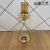 S807 New Candlestick Crystal Glass Candlestick Metal Candlestick European Candlestick Decorative Crafts