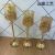 S690c Metal Candlestick Alloy Candlestick Crystal Candlestick Glass Candlestick Home Decorations Decorative Crafts