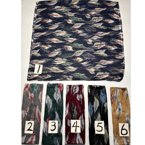 2024 new voile printed scarf wholesale scarf