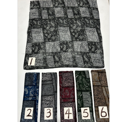 2024 new voile printed scarf wholesale scarf