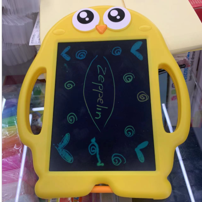 8.5-Inch Color Handwriting Penguin Children's Cartoon LCD Electronic Drawing Board Handwriting Board Toy