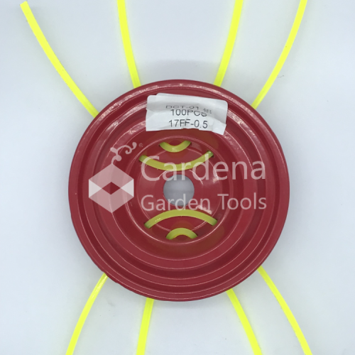 割草机配件打草头铝盘-八孔通用打草头除草头新款塑料割草头