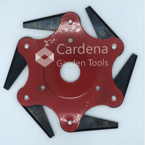 割草机配件打草头六叶刀通用打草头除草头新款塑料割草头