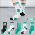 Children's Socks New Sweat Absorbing and Deodorant Cotton Socks Trend Cartoon Boys Tube Socks Wholesale