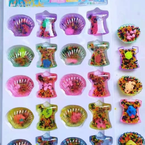 Novelty Toy Stall Water Beads， It Will Expand and Become Bigger When Exposed to Water， and Can Also Be Used for Plant Soilless Cultivation
