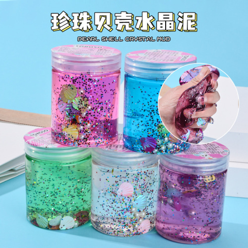 Crystal Mud Colored Clay Slim Wholesale Clay Toy Stall Wholesale Park Supply Wholesale Stall Hot Sale