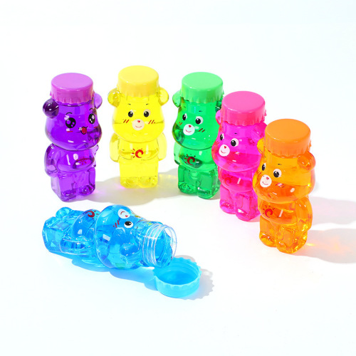 水晶泥小熊6色不粘儿童摆摊玩具益智手工DRY厂家批发玩具