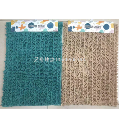 Factory Direct Sales Carpet Mat Dirt Trap Mats Non-Slip Mat Door Mat Absorbent Floor Mat Thick and Fine Wool Microfiber Latex Bottom