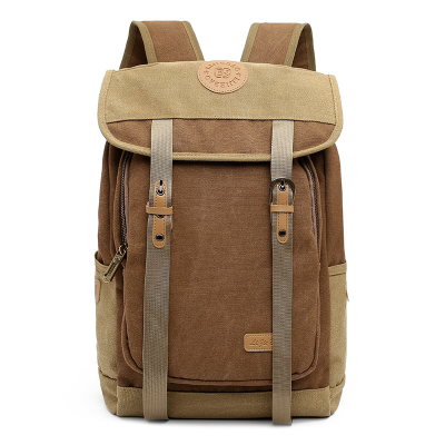Canvas Bag Backpack Logo Customization Customization as Request Factory Store Outdoor Bag Hiking Backpack School Bag