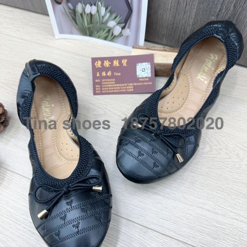 injection molding pumps 36-44 flat bottom women‘s shoes pumps sub-stock women‘s shoes dancing shoes all black foreign trade embroidery