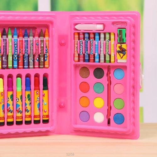 42-piece watercolor pen crayon powder painting set children‘s brush