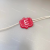 Manufacturer Sale Rectangle Hang Tag String for Accessories Rope Custom glue/ribbon /Logo pendant rope double Rope arrow ower logo  custom