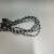 Single Plug Universal Clothing Charm Bracelet Black White Hang Rope Tag Rope Plastic Thick Thread Small Charm Bracelet Colored Thread Charm Bracelet