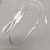 In Stock Charm Bracelet Ribbon Double Plug Universal Hang Rope Accessories Card Lanyard Buckle Blank Broadband Single and Double Plug Charm Bracelet