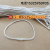 Bold Tag Rope Bullet Beige Cotton String 2mm Coarse Clothing Hang Rope Bag Shoes Home Clothing Hang Rope