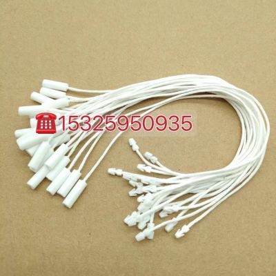 Tag Rope Clothes Sling of Hangtag Tag Line Universal Charm Bracelet Tag String Snap Fastener High-Grade Cylindrical Charm Bracelet