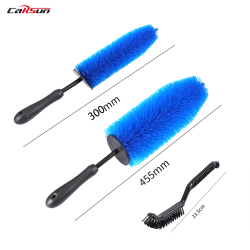 汽车多功能轮毂清洁刷钢圈轮胎清洗去污发动机缝隙细节刷洗车刷子