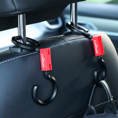 Car Chair with Back Hook Car Universal Adjustable Rear Headrest Storage Hook Multi-Purpose Car Creative Hidden Pendant