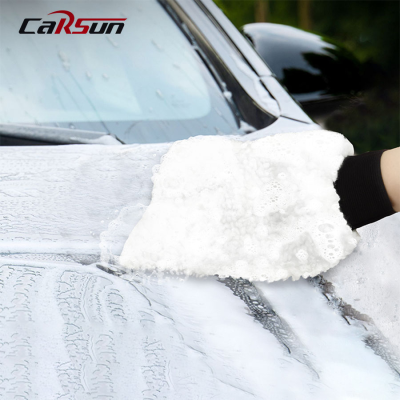 Car Wash Wool Gloves Double-Sided Car Waxing Multi-Purpose Thickened Cleaning Tools Cleaning Gloves