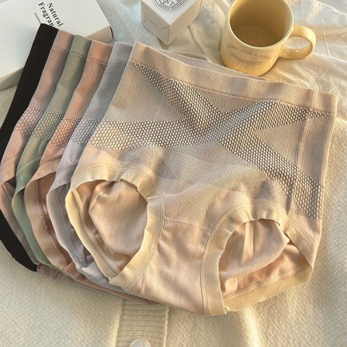 【X黑绷带】高腰无痕舒适收腹裤蚕丝底裆轻塑裤塑身提臀内裤女