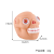 Halloween Squeeze Eye-Popping Pumpkin Ghost Head Decompression Squeezing Toy