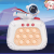 Spaceman's Yule Puzzle Game Machine Children's Speed Push Whac-a-Mole Speed Push Game Machine Toy