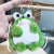 Squeegee Bubble Frog DIY Plush Doll Hanger Keychain Material Package Relieving Stuffy Package Pendant