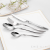 304 Stainless Steel Western Tableware Knife, Fork and Spoon Steak Knife Dessert Spoon Set