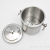 Double-Layer Stainless Steel Ice Bucket Straight Insulated Bucket with Ice Cube Spacer Whiskey Iced Beer Ice Bucket