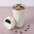Stainless Steel Coffee Cup Intelligent Temperature Measuring Vacuum Cup Female Outdoor Car Water Cup Accompanying Cup
