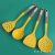 Silicone 7-Piece Kitchen Ware Set Spatula Kitchen Utensils Silicone Pot Shovel Soup Spoon Kitchenware Suit