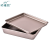 Non-Stick Bakeware 13 Inch Square Snowflake Crisp Guzao Cake Mold Biscuit Chicken Wings Baking Tray Heavy Steel