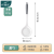 Silicone Spatula Non-Stick Pan Set Household Kitchenware Food Grade Chinese Soup Spoon Semi-Transparent Colander