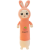 Fruit Rabbit Plush Toy Bunny Sleeping Doll Pillow Girl Healing Doll Super Soft Ragdoll Bed