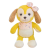 Internet Celebrity Couple ANGEL Dog Plush Toy Doll Bib ANGEL Dog Pillow Gift Doll for Children Gift Doll