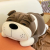 Ugly and Cute Shar Pei Pillow for Girls Sleeping Pillow Cute Plush Toy Ragdoll Children Doll Bed Super Soft