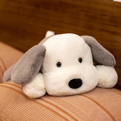 Wholesale Cute Lying Puppies Doll Puppy Dog Doll Plush Toys Baby Bed Comfort Sleeping Doll