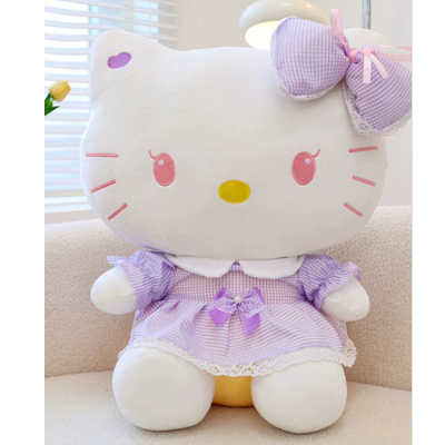 Helloktty Doll Hello Kitty Plush Toy Ragdoll Doll Pillow Hello KT Cat Girls' Gifts