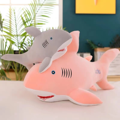 Internet Celebrity Cute Shark Sleeping Pillow Plush Toy Bed Cuddly Doll Ragdoll Gift Women's Cushion Sofa