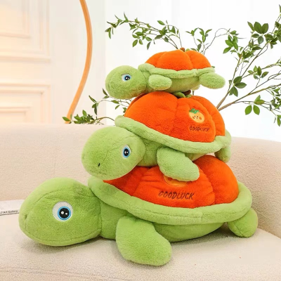 Turtle Plush Toy Sleep Companion Pillow Cushion Girls' Cute Children Large Rag Doll Turtle Doll Doll House