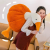 Funny Pumpkin Big Goose Pillow Creative Cushion Pillow Sofa Car Bed Head Plush Cute Flowers Ragdoll for Men