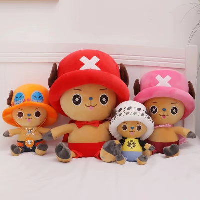 One Piece Qiao Ba Doll Sea King Anime Plush Toy Doll Pillow Doll Hand-Made Birthday Gift Wholesale